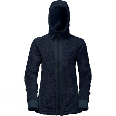 Chaquetas Jack Wolfskin Polar Night Mujer - Azul Marino - Chile NGS531206